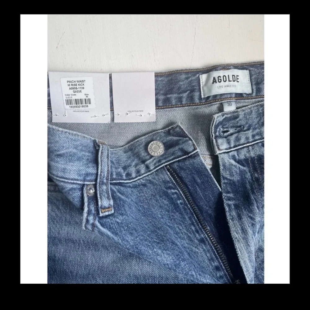 AGOLDE PINCH WAIST HI RISE KICK JEANS - Picture 9 of 16
